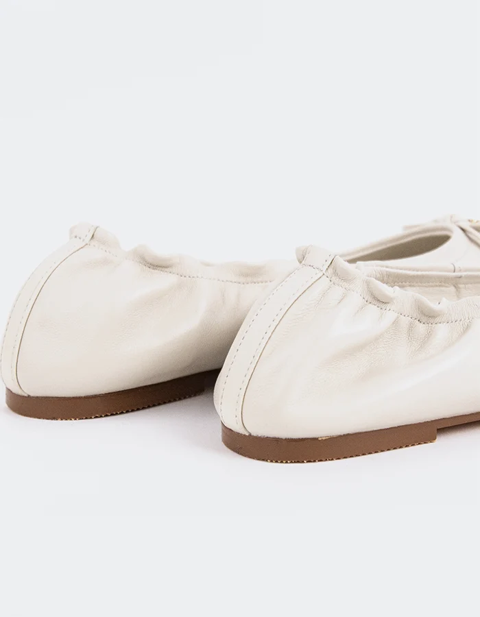Lucci Off White Leather