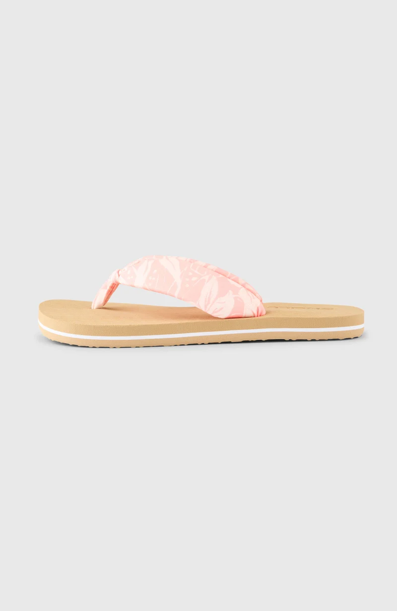 Tongs Ditsy Sun | Peach Island Sky