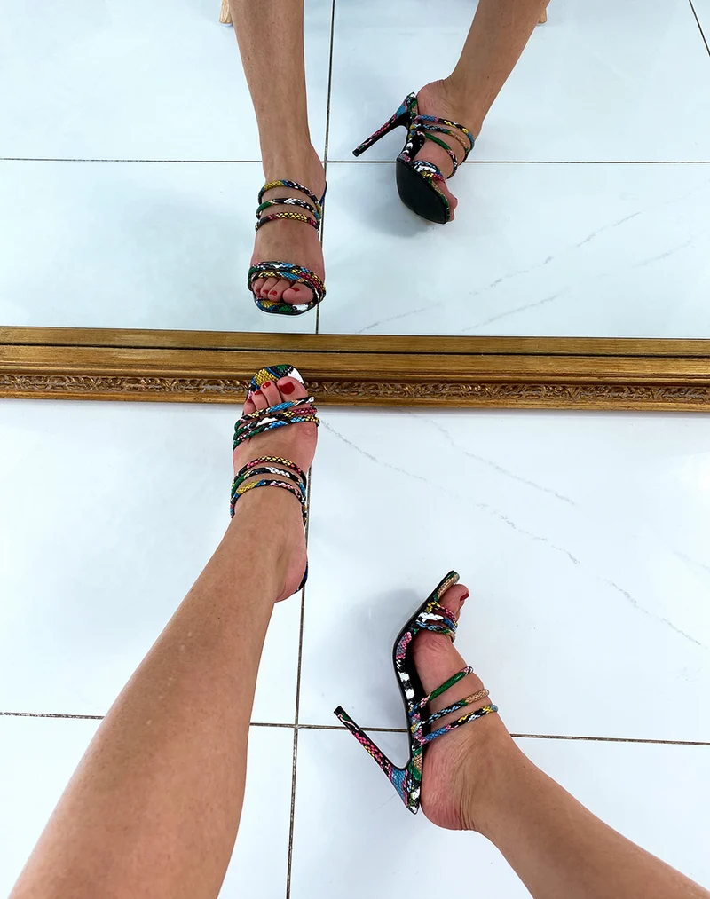 Sandales multi-snake