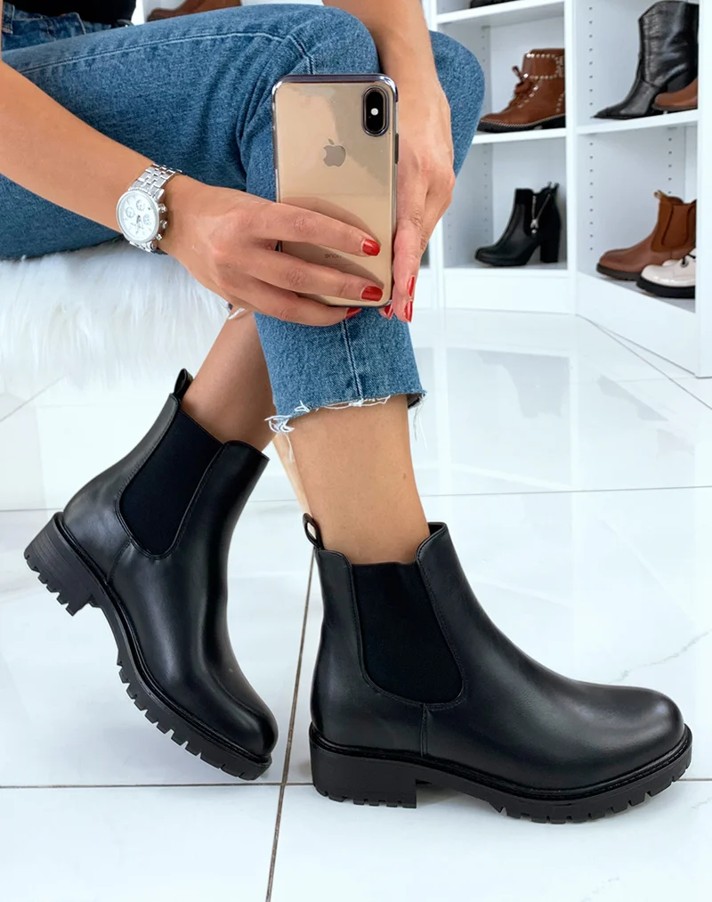 Chelsea boots noires