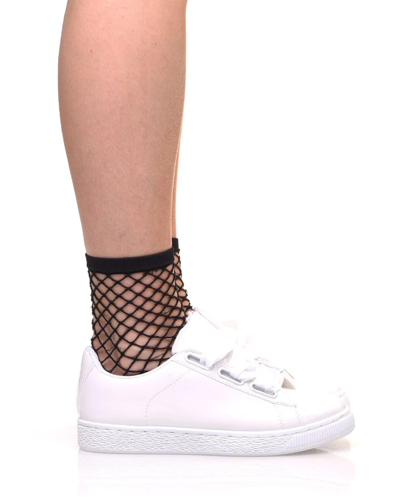 Baskets vernis blanches