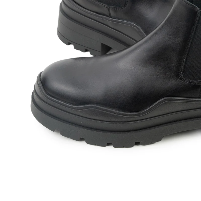 Deauville Black Leather
