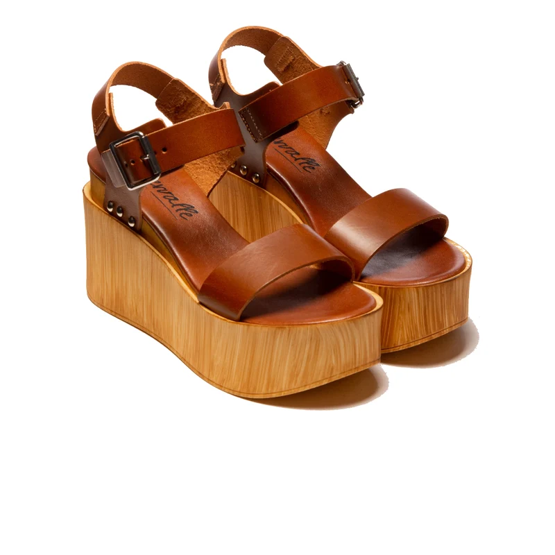 Fleur Tan Leather