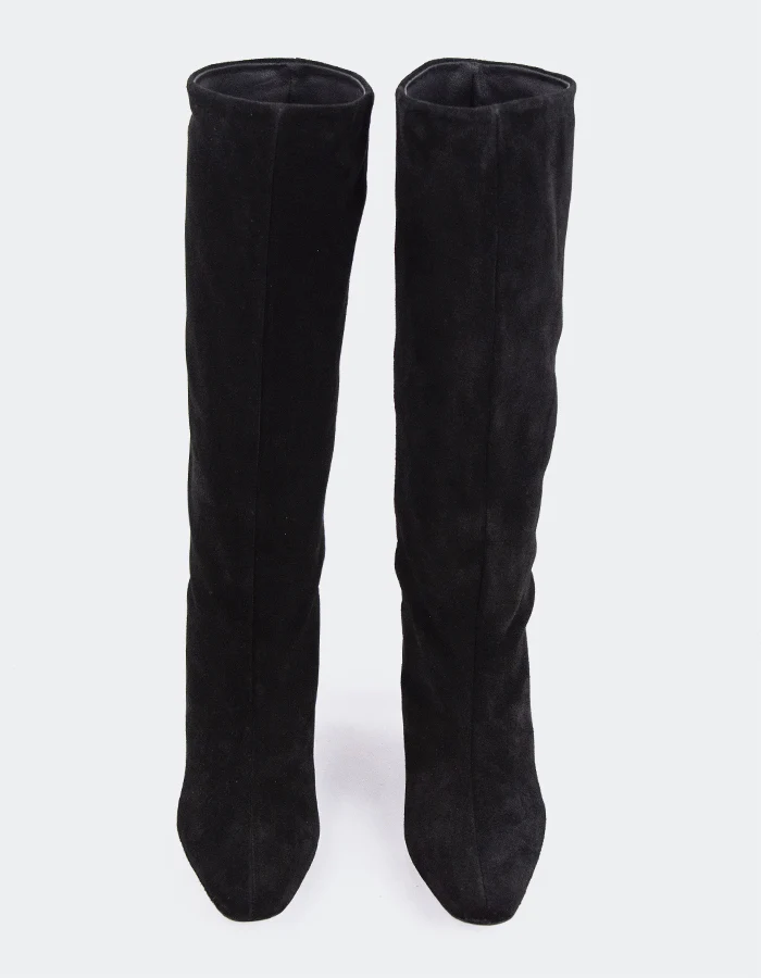 Raissa Black Suede