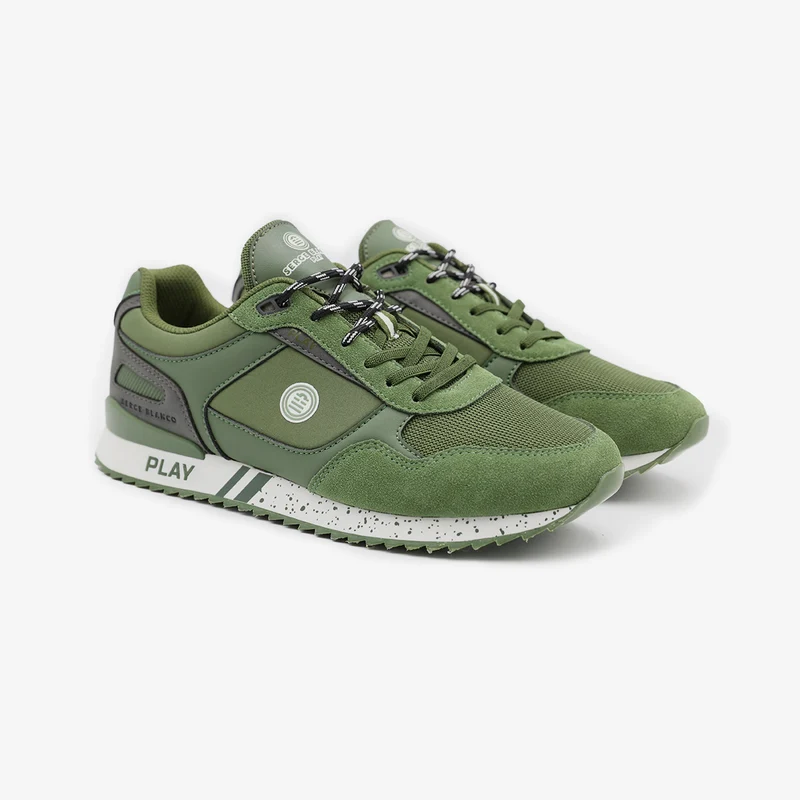 Sneaker Chamonix SBPLAY vert militaire