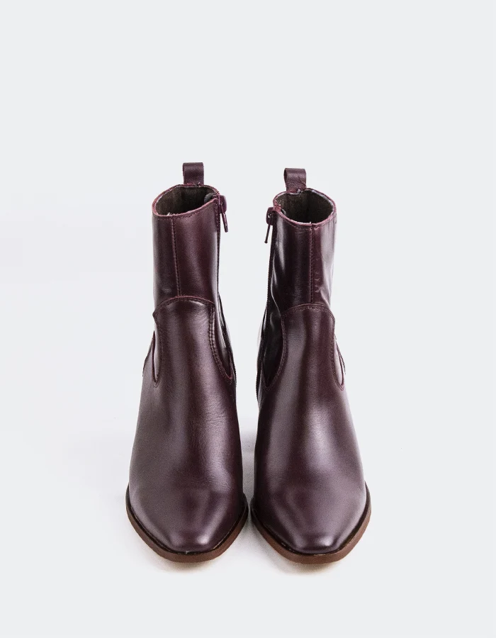 Caleb Burgundy Leather