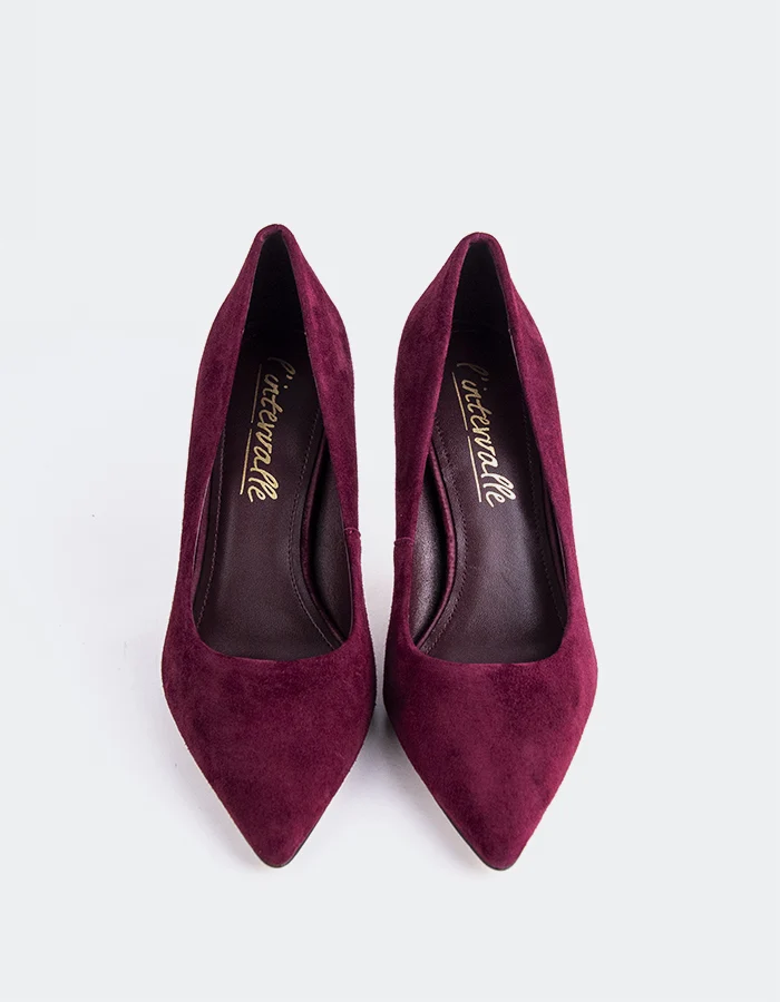 Borealis Burgundy Suede