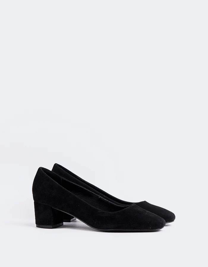 Raynan Black Suede