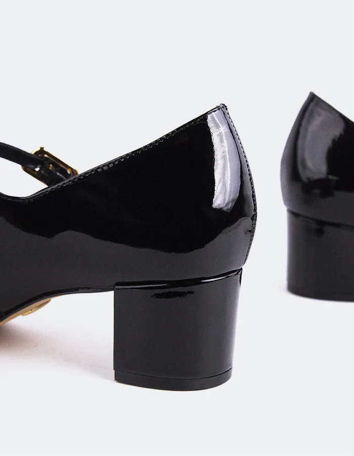 Rosalba Black Patent