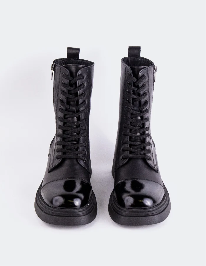 Isidore Black Leather