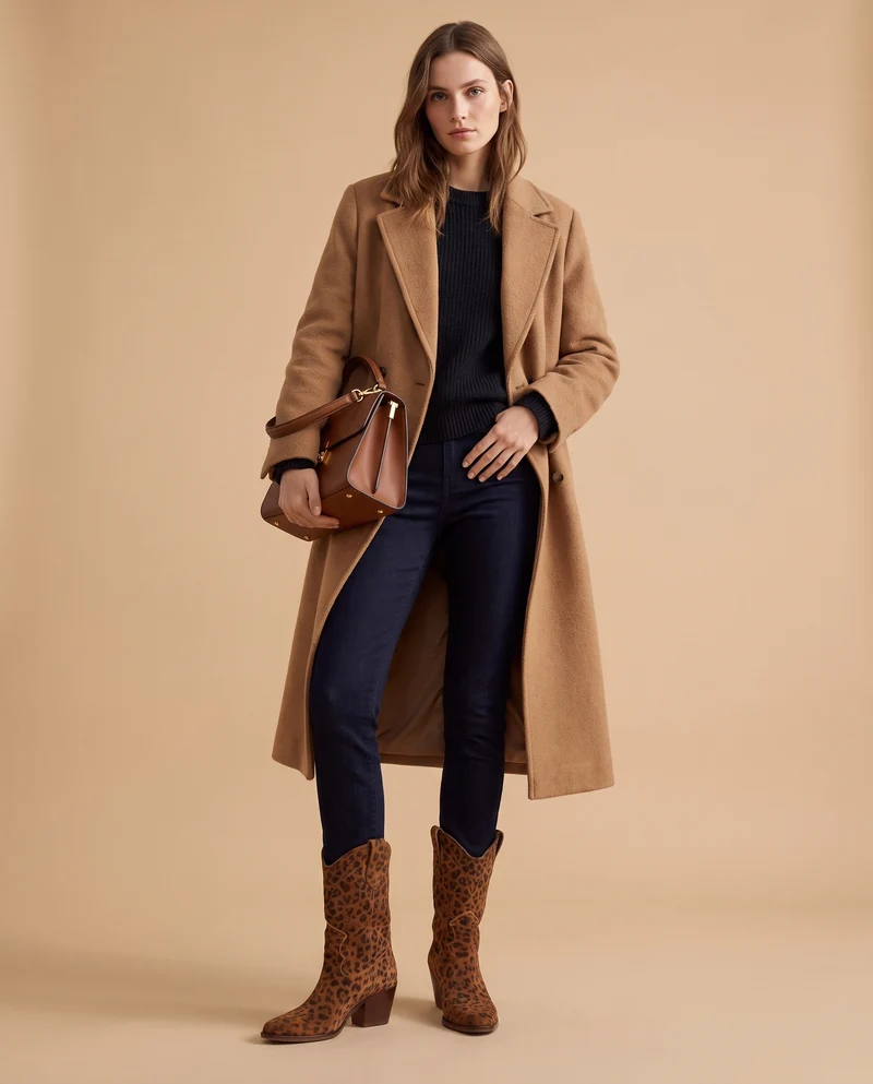 ZELIE LEOPARD SUEDE