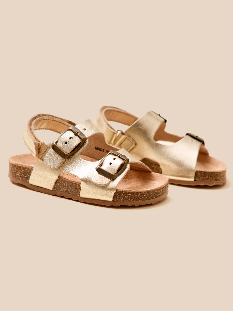 Sandales en cuir Fille