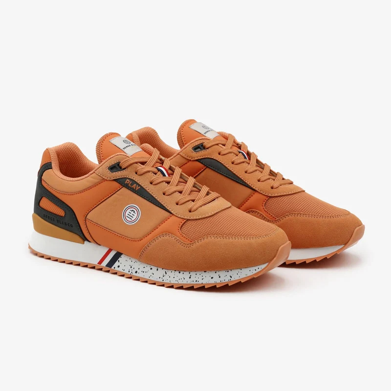 Sneaker Chamonix orange corail