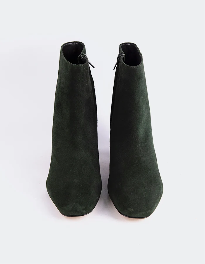 Gracyn Green Suede