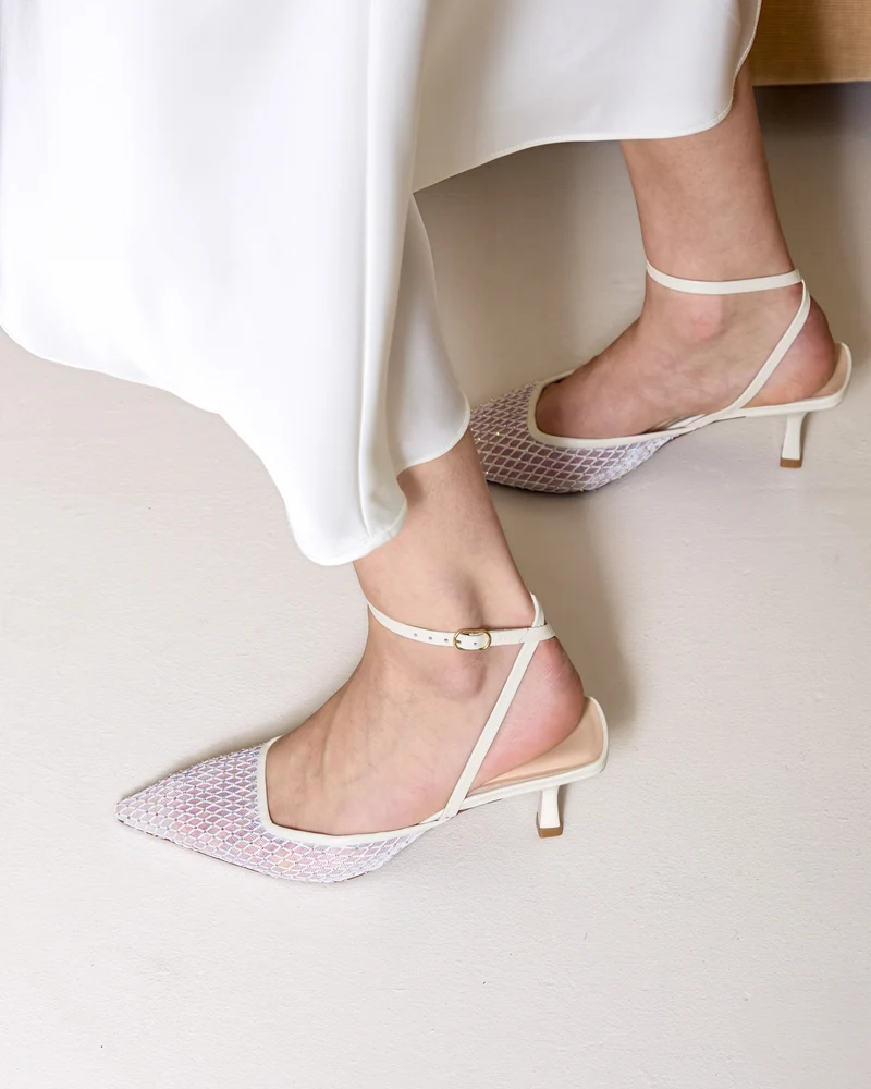 Aster White Mesh
