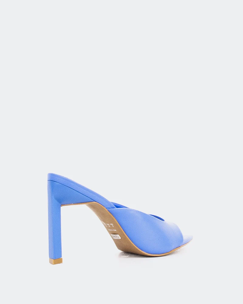 Palms, Blue Leather/Cuir Bleu