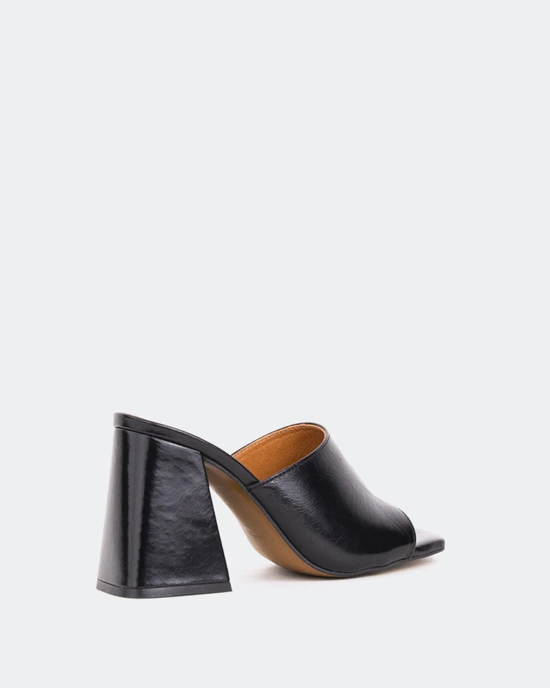 Herrera Black Leather/Cuir Noir