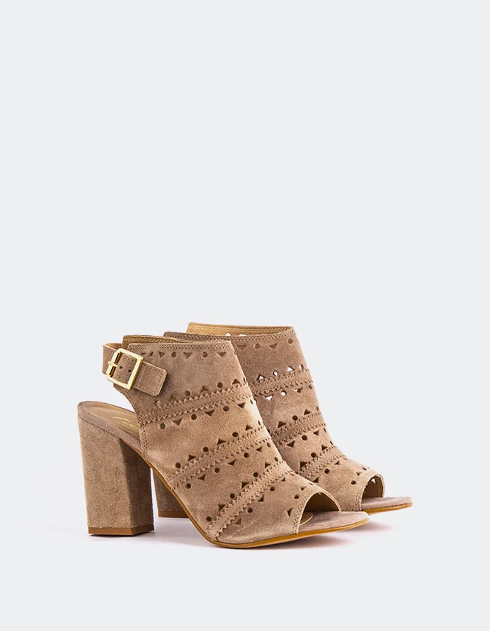 Ester Chestnut Suede