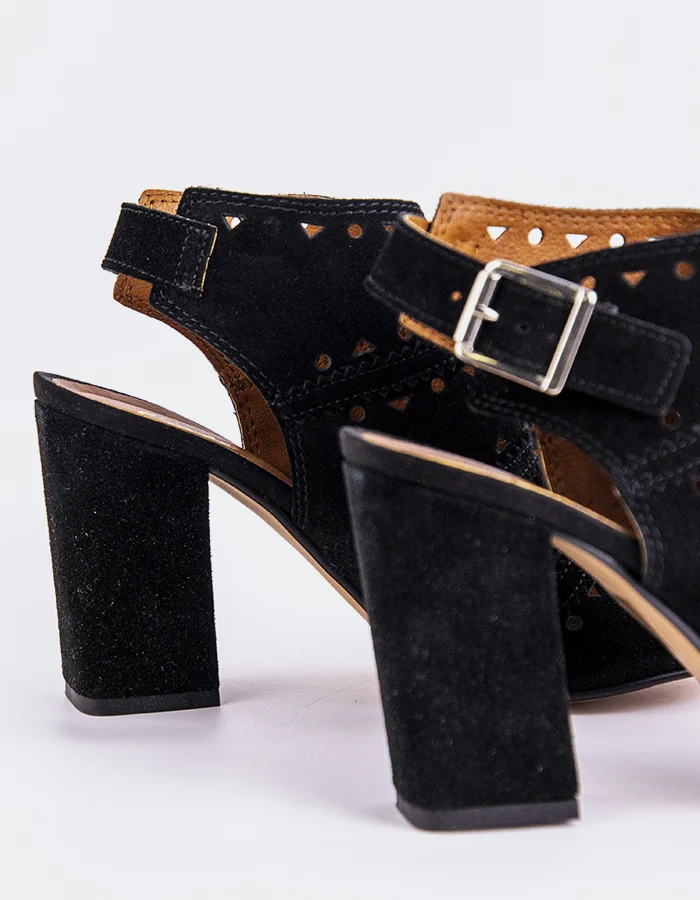 Ester Black Suede