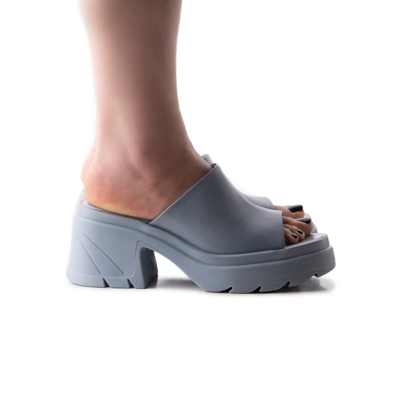 Reagan Light Blue Leather