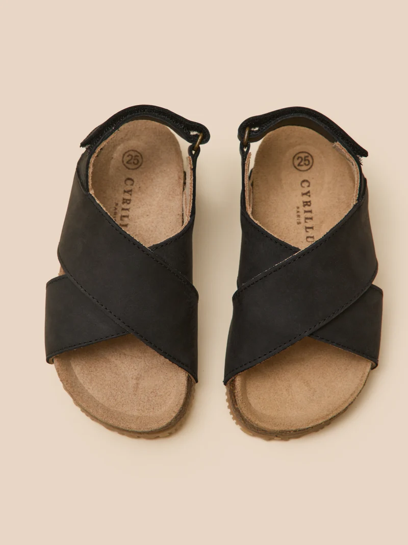 Sandales à brides Garçon en cuir