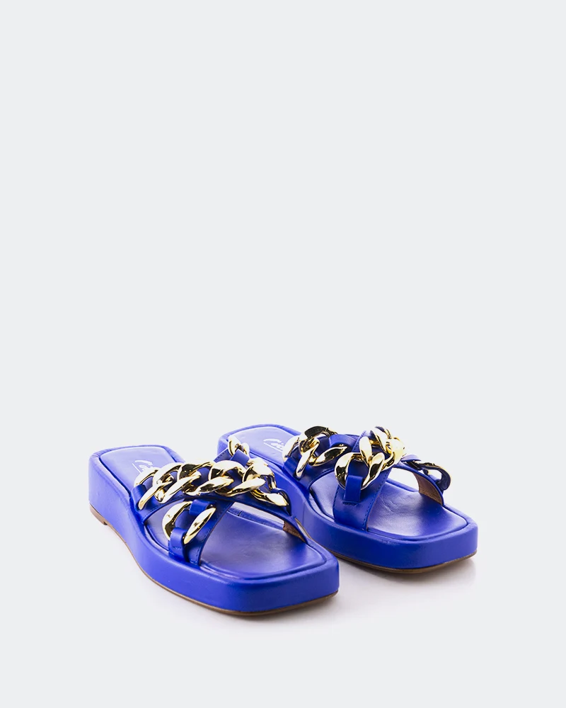 Petrini Royal Blue Leather