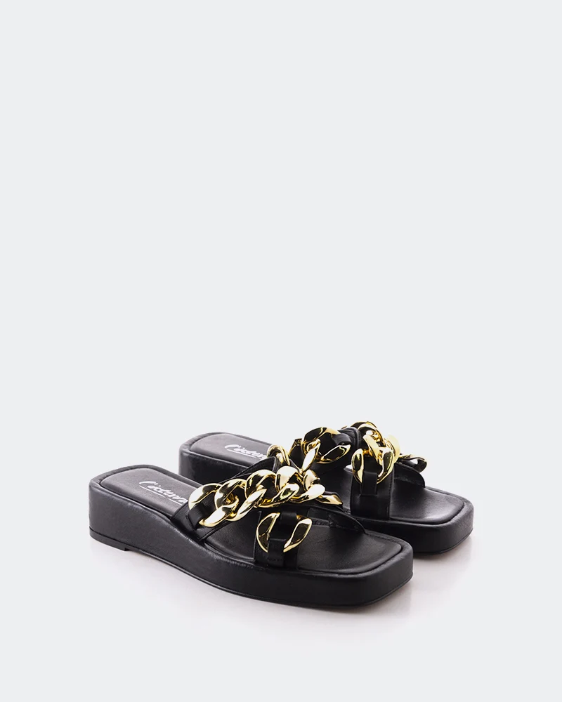 Petrini Black Leather