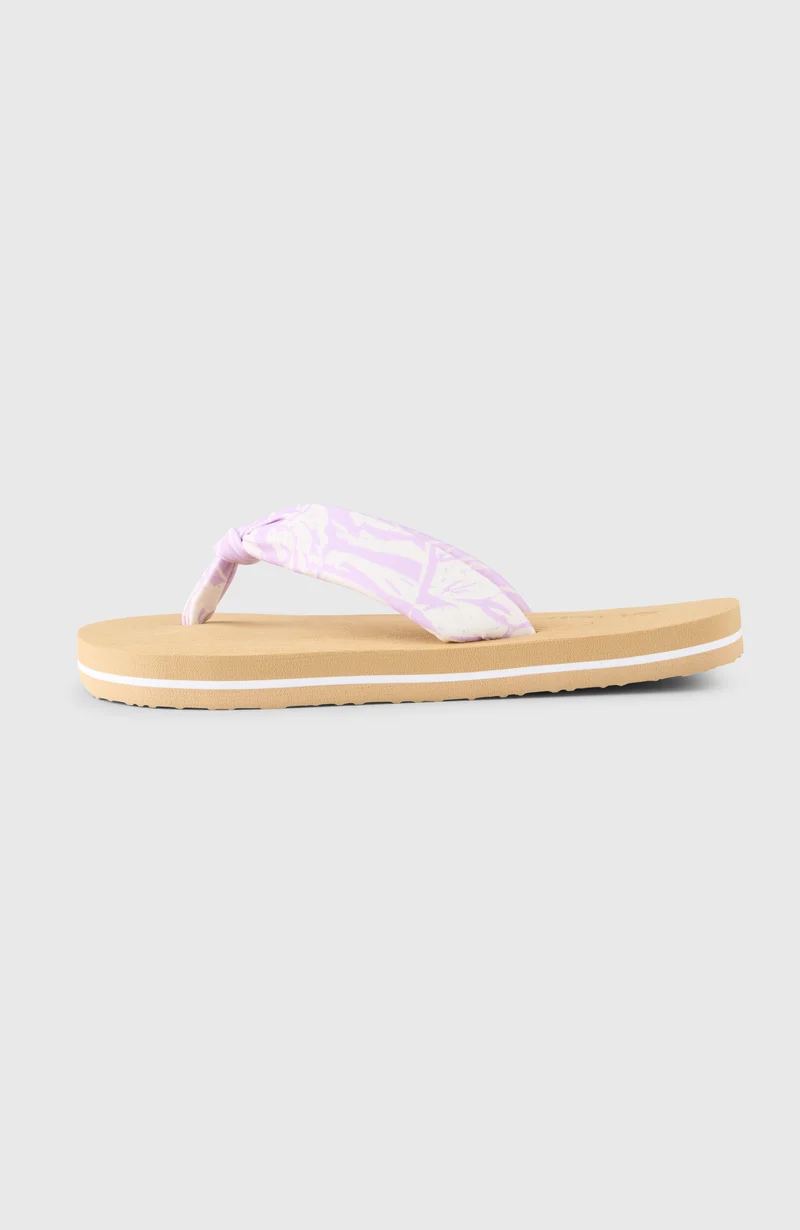 Tongs Ditsy Sun | Purple Island Sky