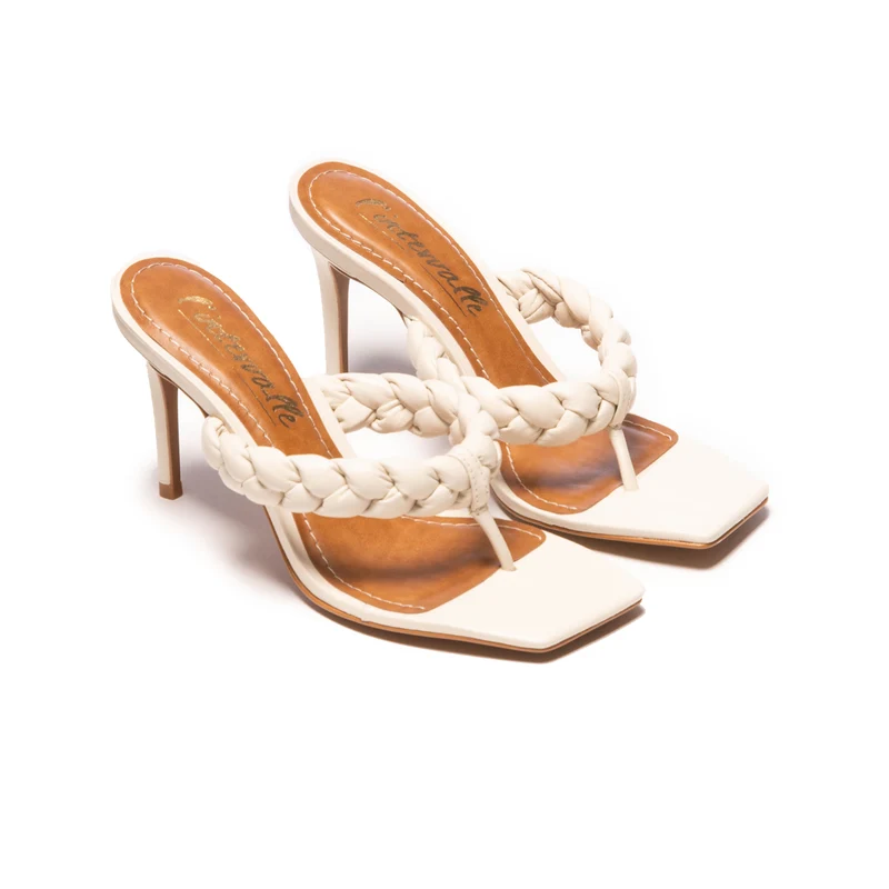 Nerine Off White Leather