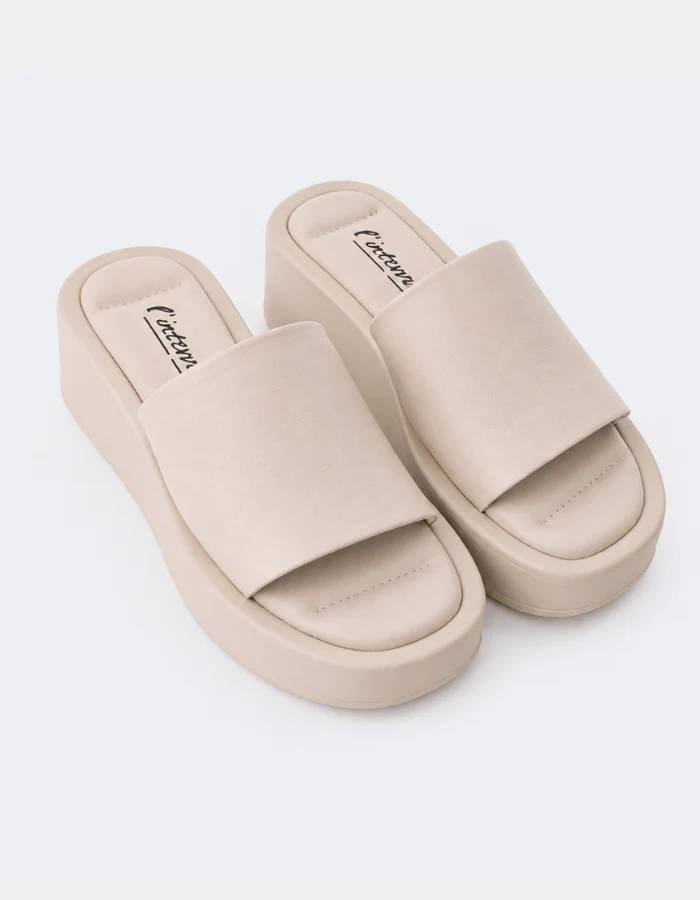 Lovely Cream Leather