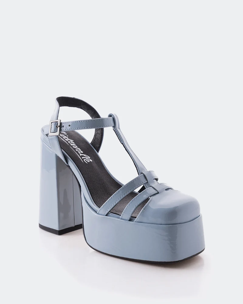 Lauranne Blue Patent
