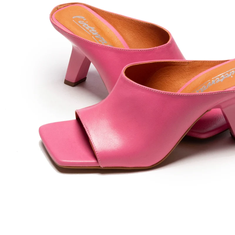 Monet Pink Leather