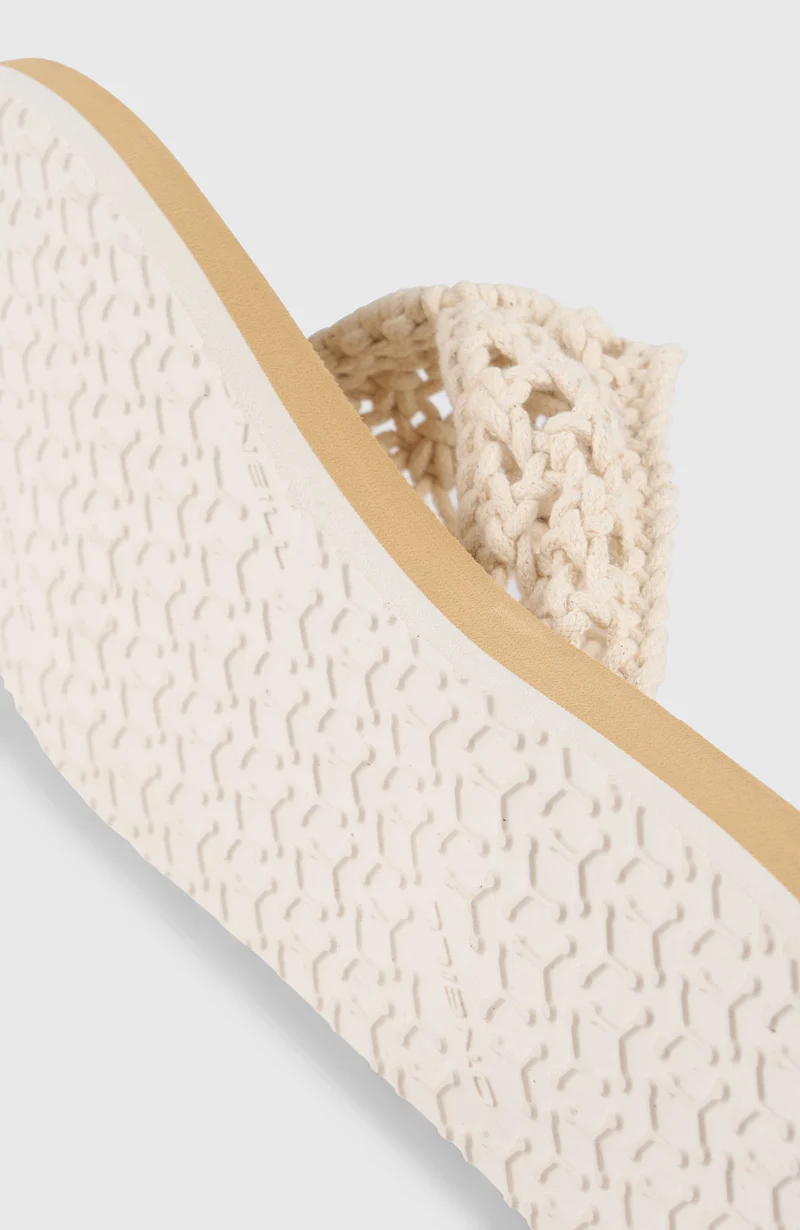 Tongs Ditsy Crochet | Snow White