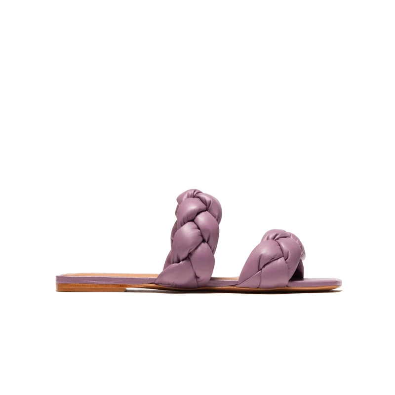Norine Lilac Leather