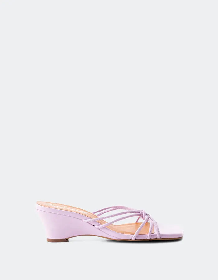 Nidia Lilac Leather