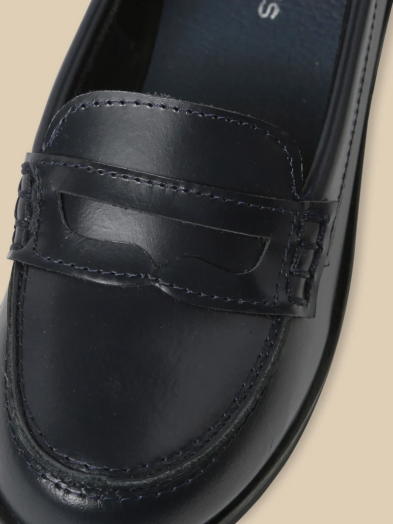 Mocassins en cuir Fille