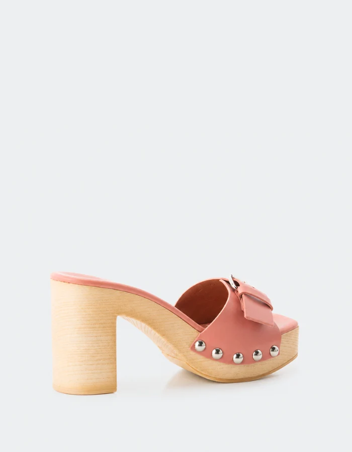 Micro Pink Leather