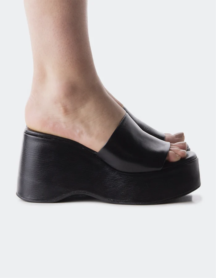 Mariel Black Leather