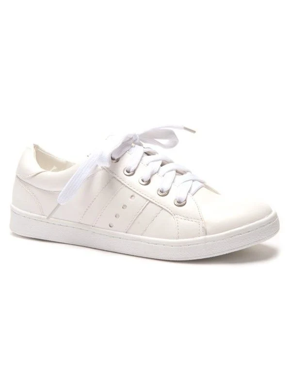 Basket classique blanche