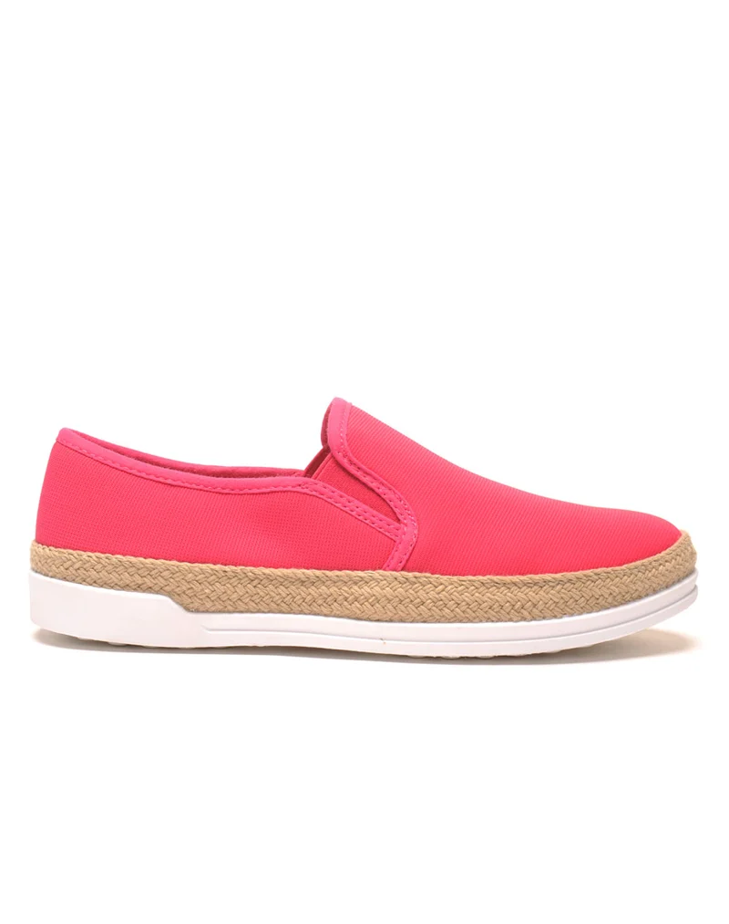 Espadrilles fuchsia style baskets