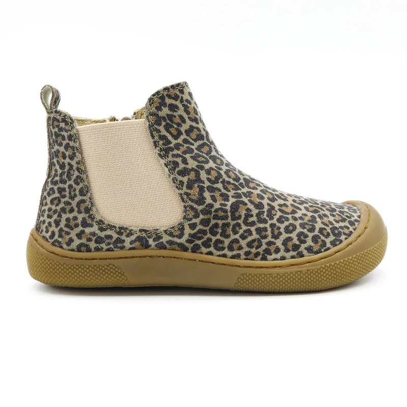Naturino Barefoot Saik Suede Jaguar Taupe
