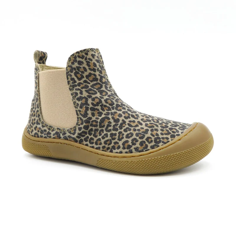 Naturino Barefoot Saik Suede Jaguar Taupe
