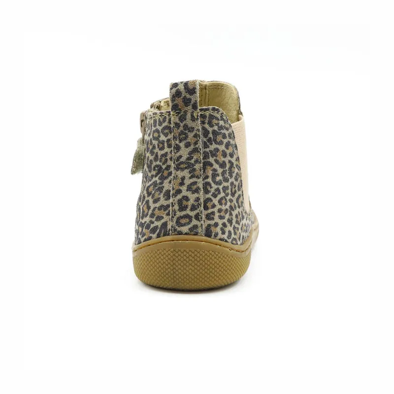 Naturino Barefoot Saik Suede Jaguar Taupe