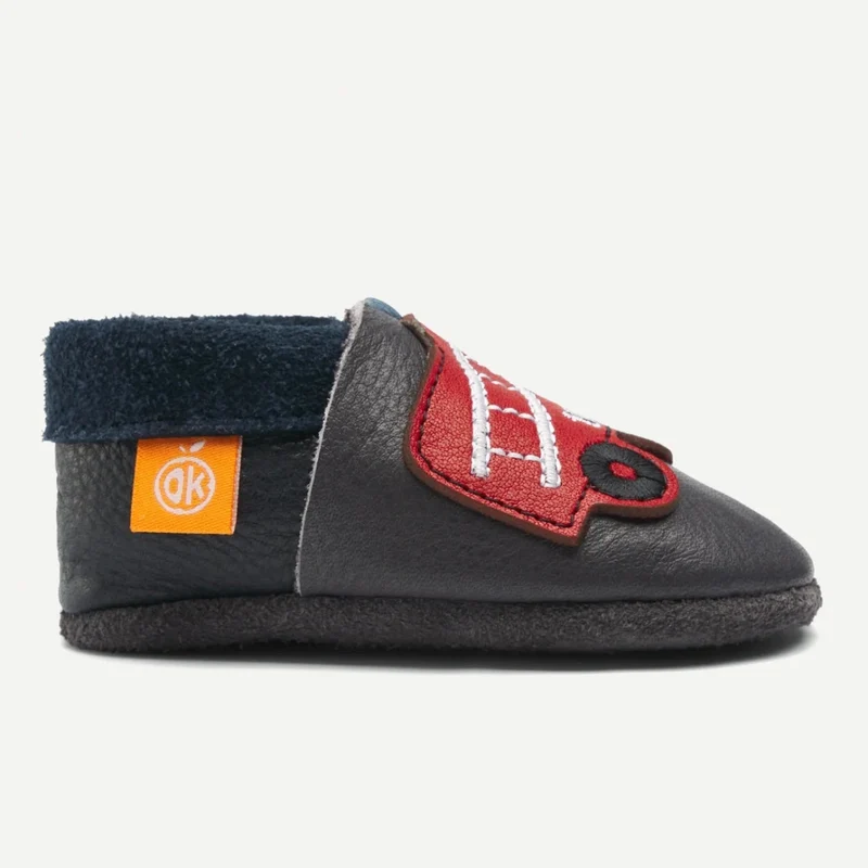 Orangenkinder Chaussons Camion Pompier
