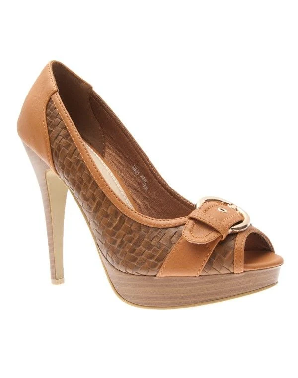 Chaussures femme Sergio Todzi: Escarpins camel
