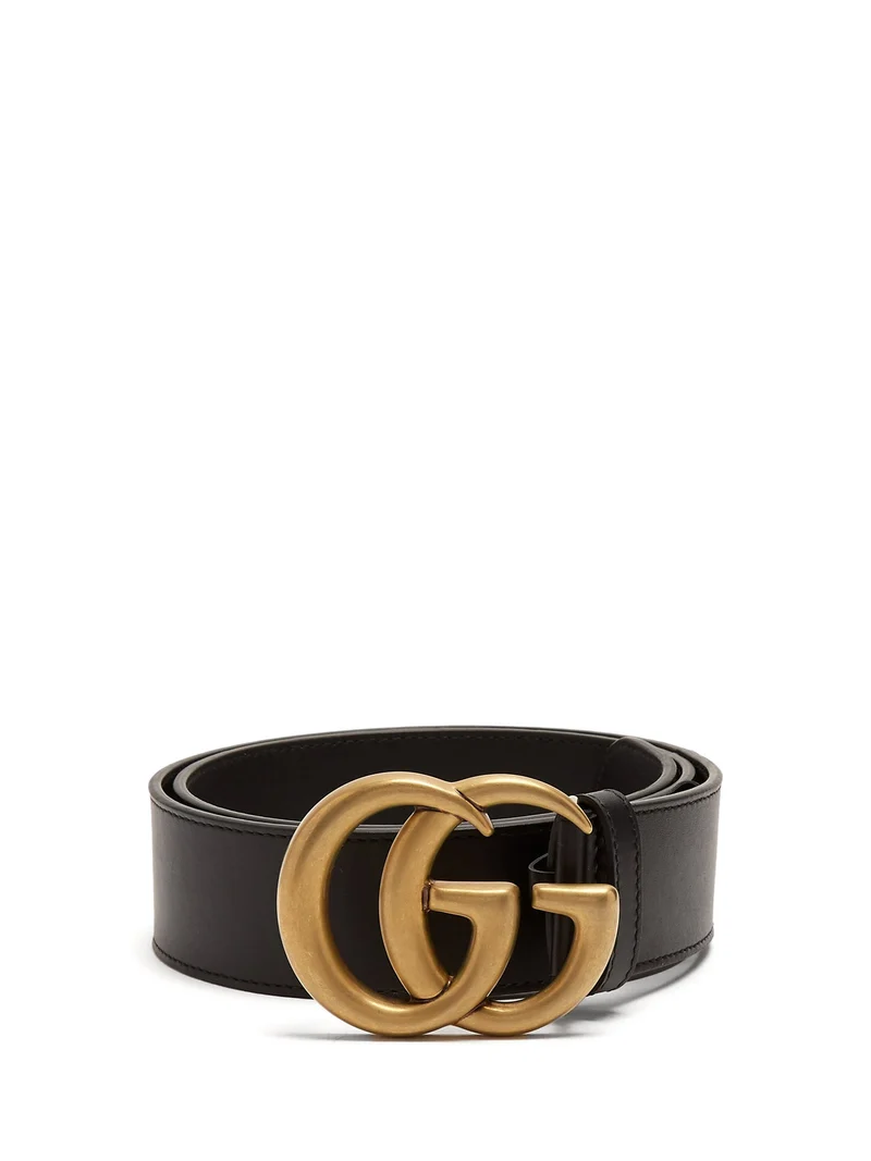 GG leather belt