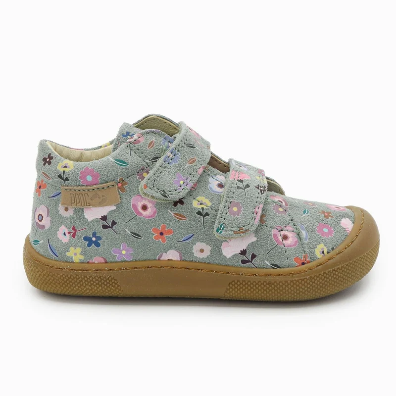 Naturino Barefoot Orec Velcros Suede Flowering Sage