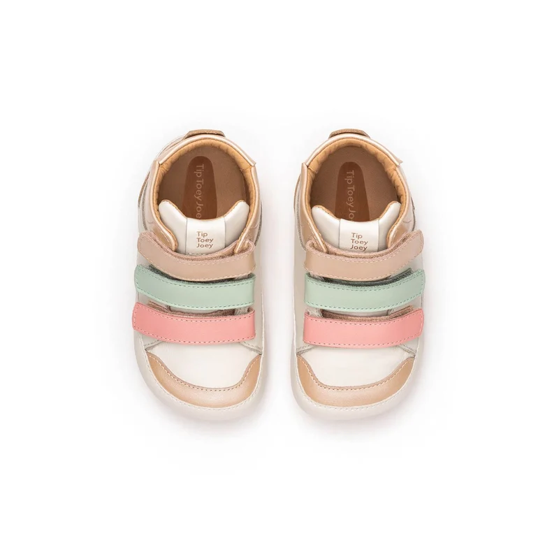 Tip Toey Joey Primeiros Metropoly Tapioca Pink Lake Mint