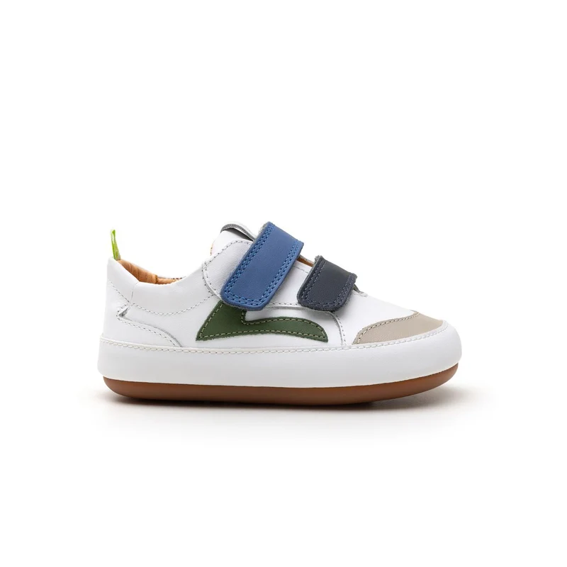 Tip Toey Joey Primeiros Landy White Navy blue Tang