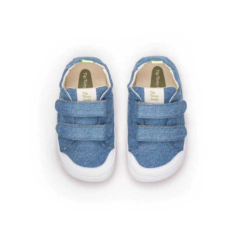 Tip Toey Joey Primeiros Bossy Green Lona Jeans